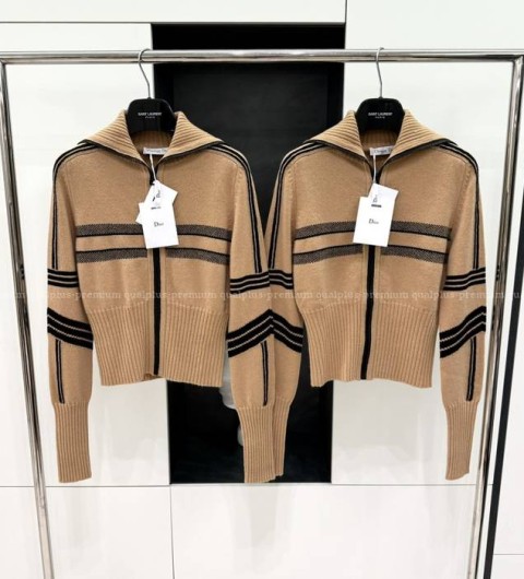 디올 알프스 모크넥 가디건 여성용