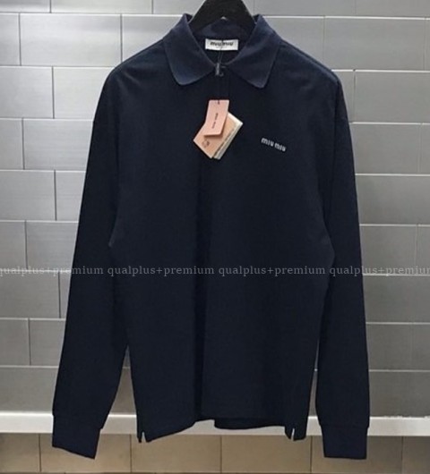 [국내배송] 미*미우 카라 티셔츠