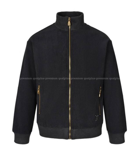 루이비통 LV x 박서보 코튼 벨벳 트랙톱 코듀로이 자켓