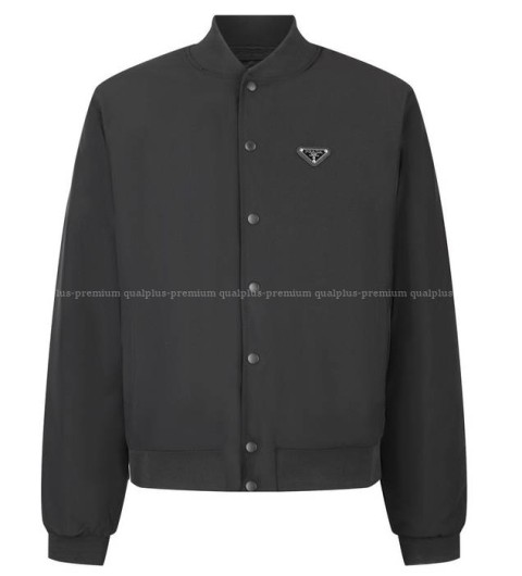 프라다 로고 보머 자켓