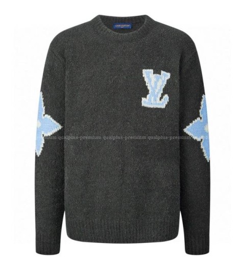 루이비통 청키 울 블렌드 풀오버 니트