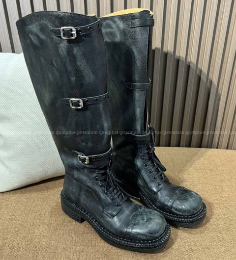 미우미우 가죽 부츠 여성용