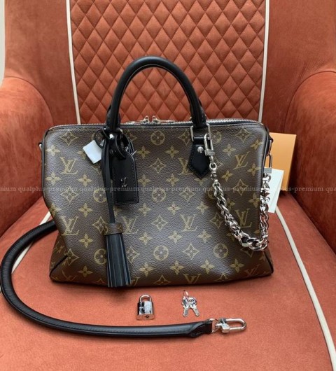 루이비통 M12243 스피디 소프트 30 다크 핸드백