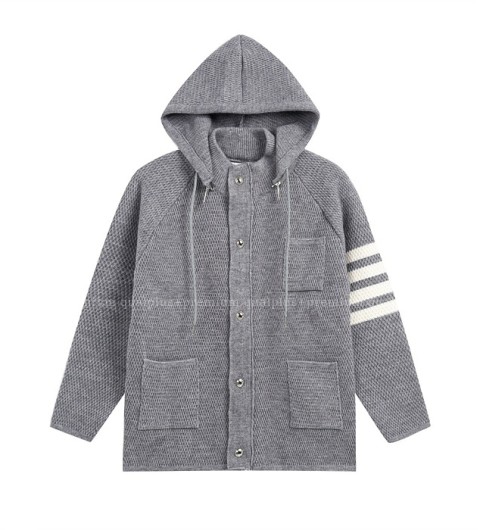 [국내배송] 톰*라운 사선 후드 집업