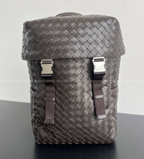 보테가베네타 766580 인트레치아토 플랩 백팩 남성용