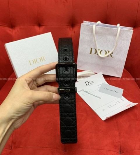 디올 까나쥬 벨트 여성용 3.5cm