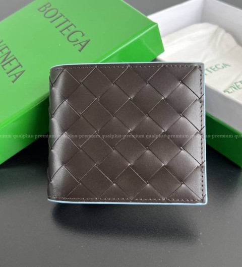 보테가베네타 605722 인트레치아토 코인백 폴더형 반지갑 남성용