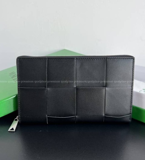 보테가베네타 649607 카세트 지퍼 어라운드 장지갑 남성용