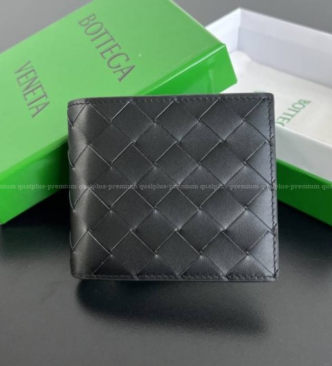 보테가베네타 605722 인트레치아토 코인백 폴더형 반지갑 남성용