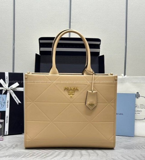 프라다 1BA378 심볼 토트백 미듐
