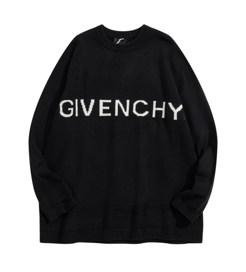 지방시 슬로건 4G 자카드 스웨터 니트 여성남성공용